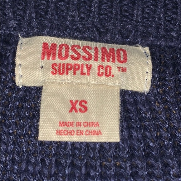 navy blue sweater - Picture 3 of 4